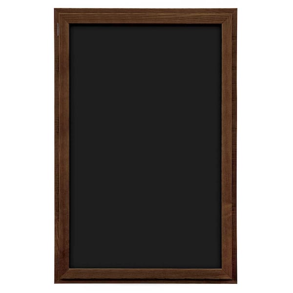 United Visual Products Indoor Enclosed Combo Board, 72"x36", Satin Frame/White Porcelain & Buff UVCB7236-WHTPORC-BUFF - main